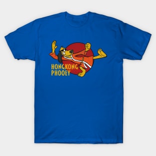 Hong Kong Phooey - Kungfu Grunge Retro T-Shirt